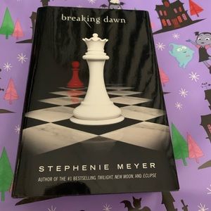 Hard cover Twilight Breaking Dawn book